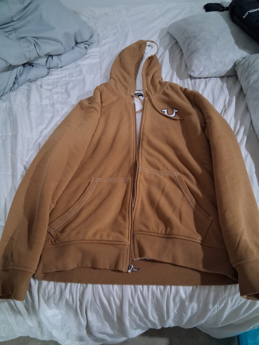 Very Gently Used True Religion Sherpa Zip-Up
